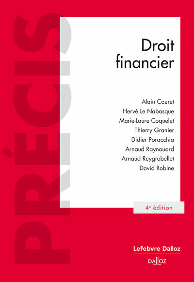 Droit financier. 4e éd.