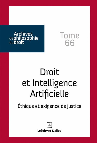 Intelligence artificielle et Droit - Tome 66
