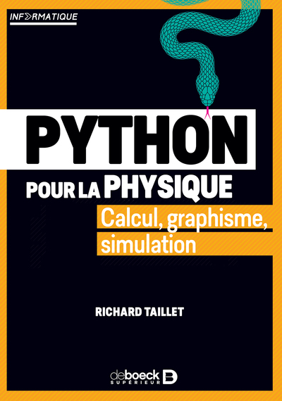 Python pour la physique - Calcul, graphisme, simulation