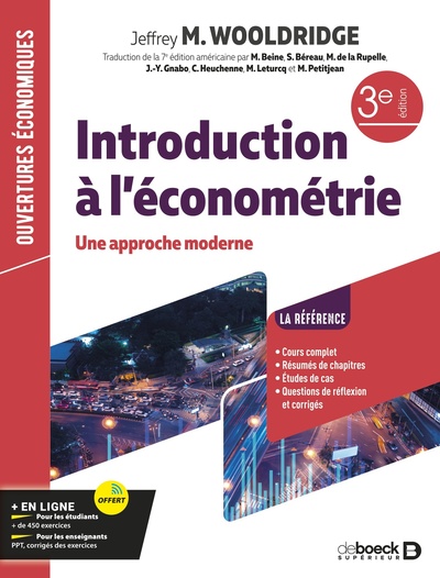 Introduction à l'économétrie - Une approche moderne