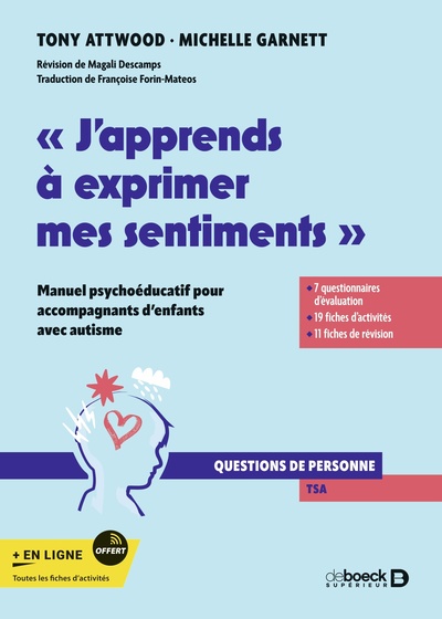 J'apprends à exprimer mes sentiments - Manuel psychoéducatif pour accompagnants d'enfants avec autisme
