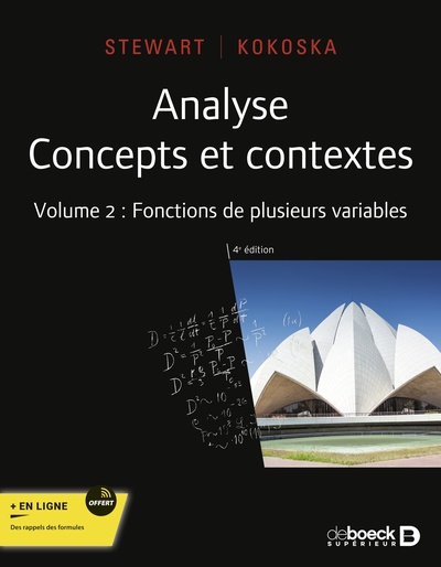 Analyse - Concepts et contextes. Volume 2 : Fonctions de plusieurs variables
