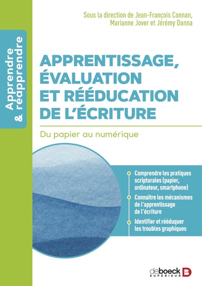 Apprentissage, évaluation et rééducation de l’écriture - Du papier au numérique