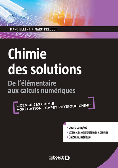 Chimie des solutions - De l'élémentaire aux calculs numériques