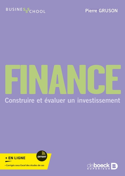 Finance - Construire et évaluer des projets d'investissements