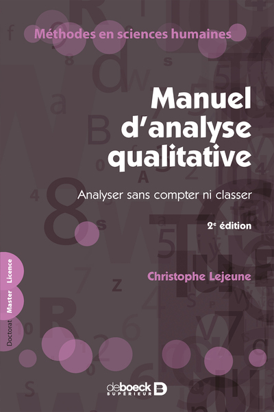 Manuel d'analyse qualitative - Analyser sans compter ni classer