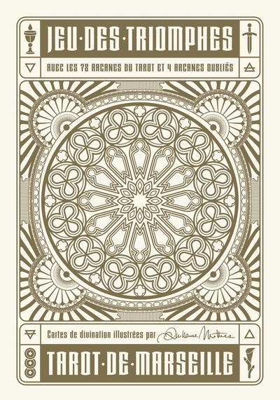Jeu des triomphes - Avec les 78 arcanes de tarot et 4 arcanes oubliés