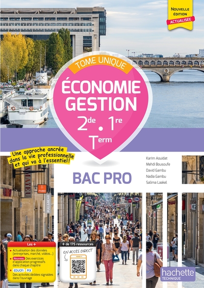 Economie-Gestion - 2de/1re/Term - Bac Pro - détachable - éd. 2026