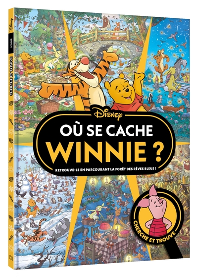 WINNIE L'OURSON - Où se cache Winnie ? Cherche et Trouve - Disney