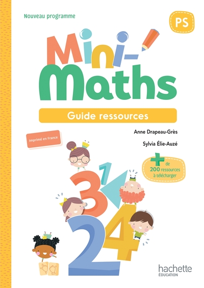 Mini-Maths Petite section - Guide ressources - Ed. 2026