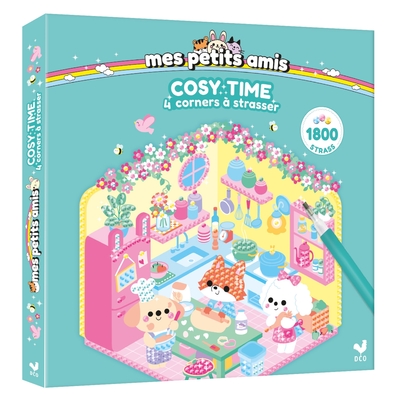 Mes Petits amis - Cosy time - 4 décors à strasser