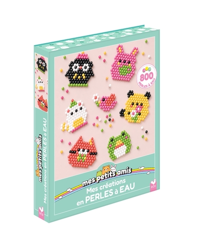 Créations en perles à eau Mes petits amis - coffret avec accessoires
