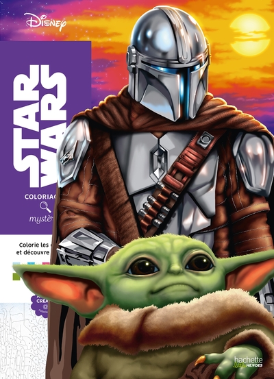 Coloriages Mystères - Star Wars - Colorie les chiffres et découvre l'image