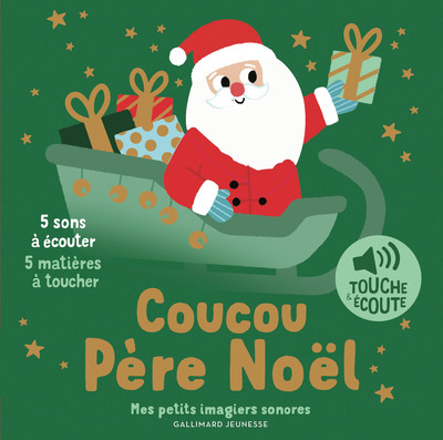 Coucou Père Noël - 5 sons à écouter, 5 matières à toucher