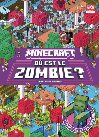 Minecraft : Où est le zombie ? - Cherche et trouve !