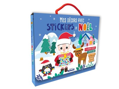 Mon P'tit Hemma - Mes décors avec stickers de Noël (Valisette)