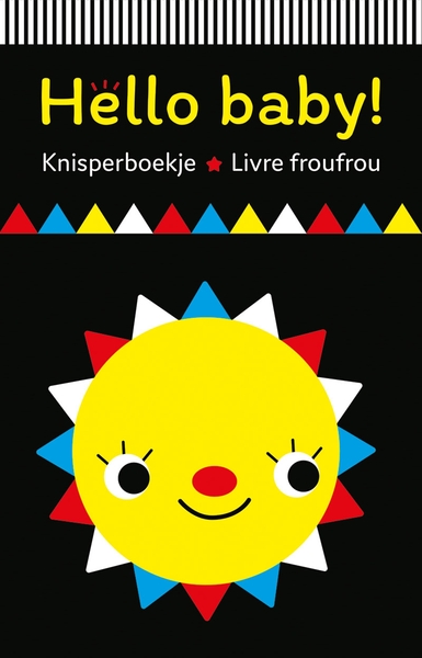 Livre frou-frou Hello baby!