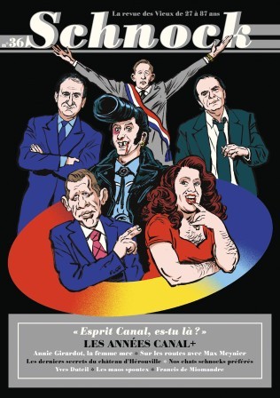 Schnock n°36 - Les années Canal+ - LA REVUE DES VIEUX DE 27 A 87 ANS