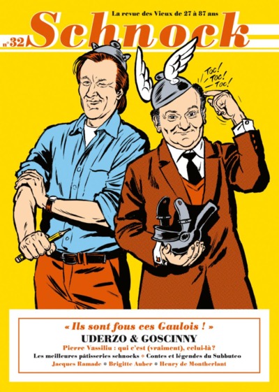 Schnock n°32 - Uderzo & Goscinny - LA REVUE DES VIEUX DE 27 A 87 ANS