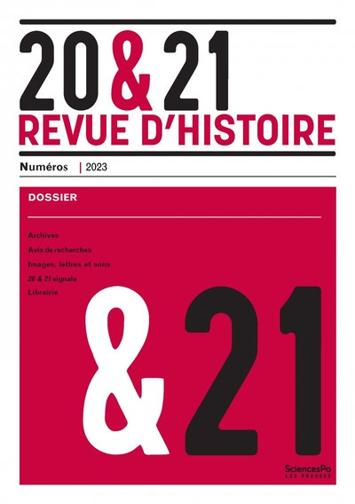 20&21. Revue d'histoire 158