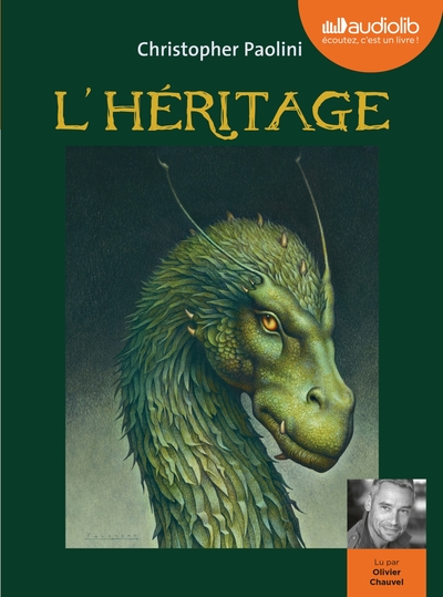 Eragon 4 - L'Héritage - Livre audio 3 CD MP3 - Livret 8 pages