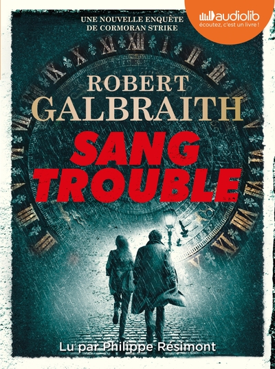 Les Enquêtes de Cormoran Strike - Sang trouble - Livre audio 4 CD MP3 - Livret 8 pages