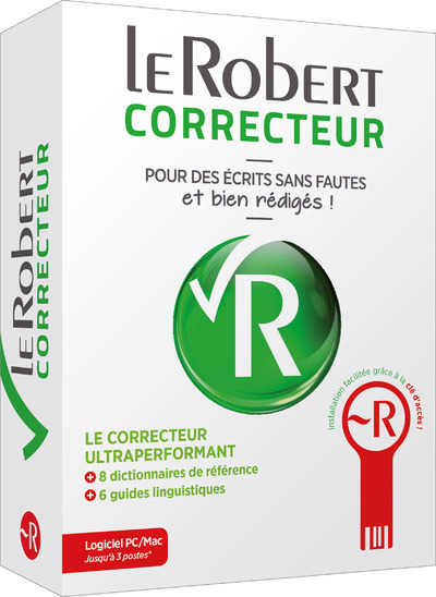 Le Robert Correcteur PC/MAC (Boîte) jusqu'à 3 postes