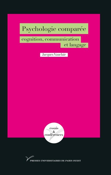 L'homme et l'animal : cognition comparée