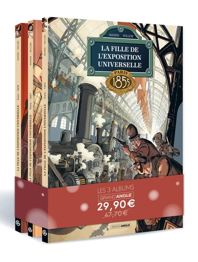 Fille de l'exposition universelle (La) - La Fille de l'exposition universelle - pack promo vol. 01 à 03