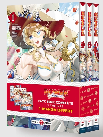 Power Antoinette - Pack promo vol. 01 à 03 - 1 Volume Offert