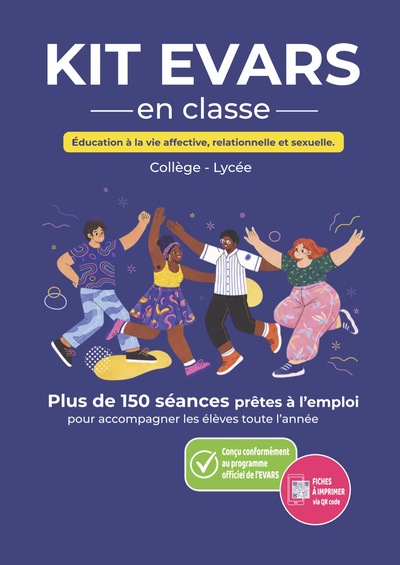 Kit EVARS, éducation à la vie affective, relationnelle et sexuelle - Collège Lycée