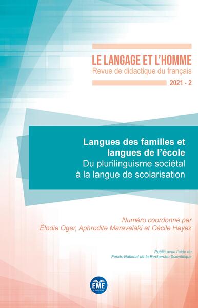 Langues des familles et langues de l'école - Du plurilinguisme sociétal à la langue de scolarisation - 2021 - 56.2