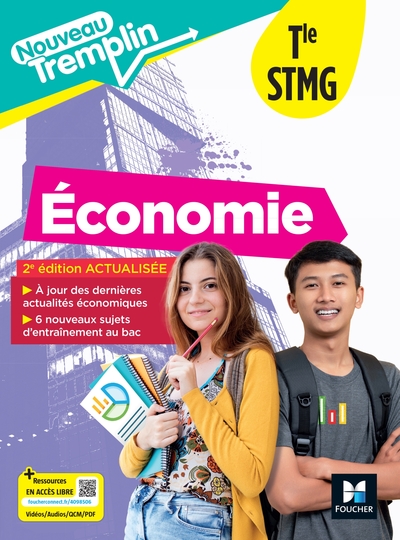 Nouveau Tremplin - Économie - Tle STMG - Ed. 2026 - Livre élève