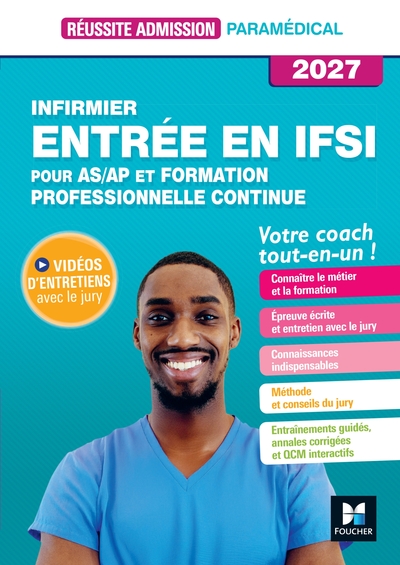 Réussite admission IFSI - Formation professionnelle Continue + AS/AP 2027