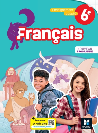 Cahier de Français 6e Enseignement adapté - Éd. 2026 - Livre élève