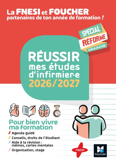 Réussir mes études d'infirmier.e - DEI - Nouveau programme - 2026-2027