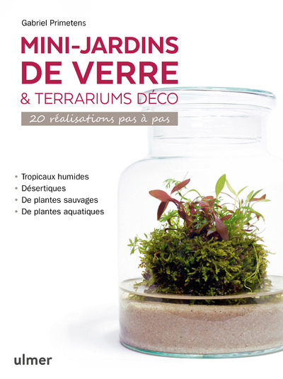 Mini-jardins de verre & terrariums déco - 20 réalisations pas à pas