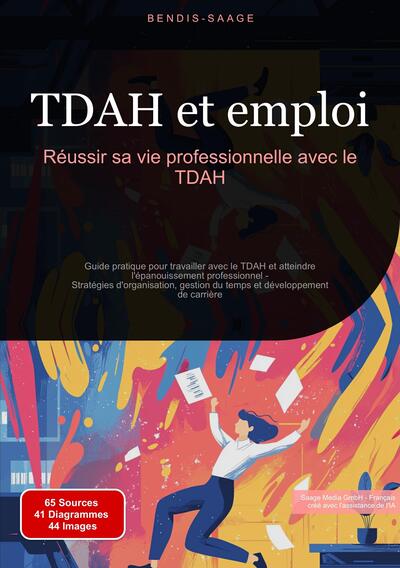 TDAH (FR) - TDAH et emploi: Réussir sa vie professionnelle avec le TDAH - Guide pratique pour travailler avec le TDAH et atteindre l'épanouissement professionnel - Stratégies d'organisation, gestion du temps et développement de carrière