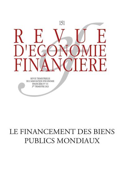 Le financement des biens publics mondiaux