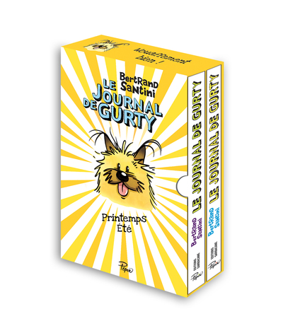 Le Journal de Gurty - Coffret Le Journal de Gurty - T1/T4 - T1 : Vacances en Provence / T4 : Printemps de chien