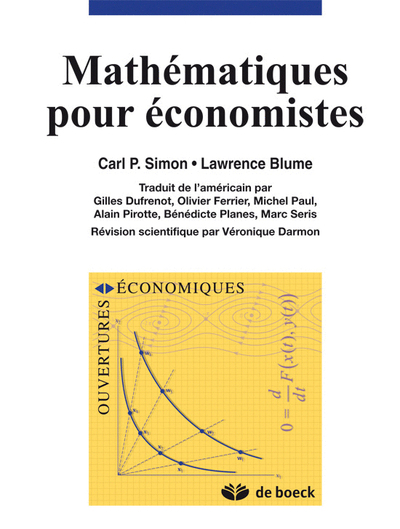 Mathématiques pour économistes