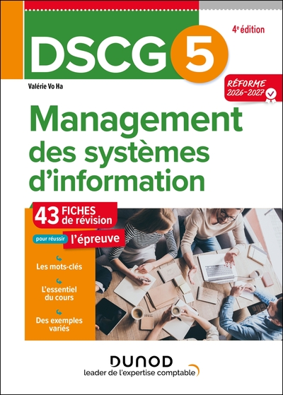 DSCG 5 Management des systèmes d'information - Fiches de révision - Réforme 2026-2027