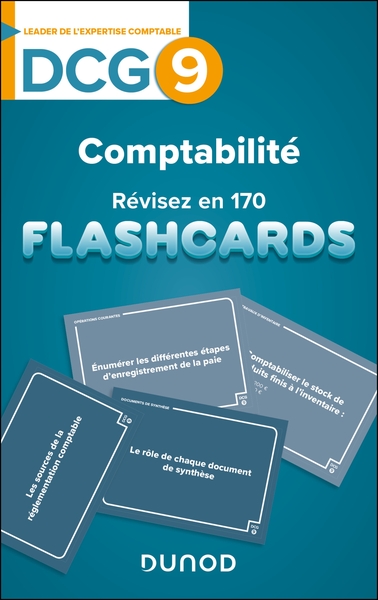 DCG 9 - Comptabilité - révisez en 190 flashcards !