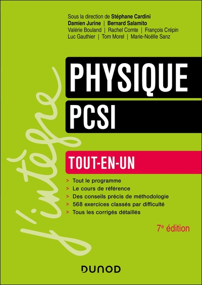 Physique Tout-en-un PCSI - 7e éd.