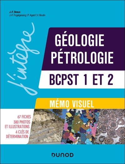 Mémo visuel de géologie-pétrologie BCPST 1 et 2 - 4e éd.