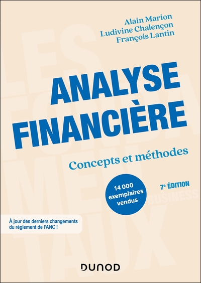 Gestion master - Analyse financière - 7e éd - Concepts et méthodes