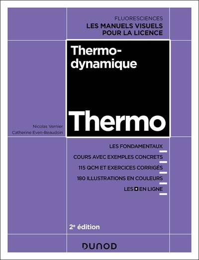Thermodynamique - 2e éd. - Cours, exercices et méthodes