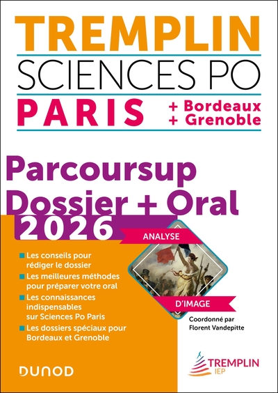 Tremplin Sciences Po Paris, Bordeaux, Grenoble 2026 - Dossier Parcoursup + Oral