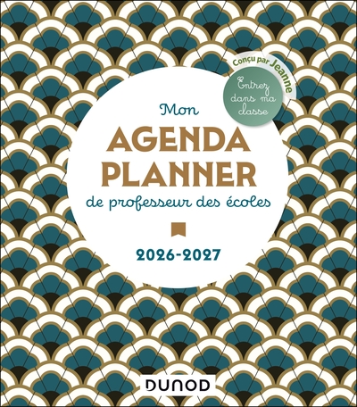 Mon Agenda planner de professeur des écoles - 2026-2027 - Entrez dans ma classe
