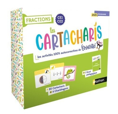 Les Cartacharis - CE1 CE2 - Fractions